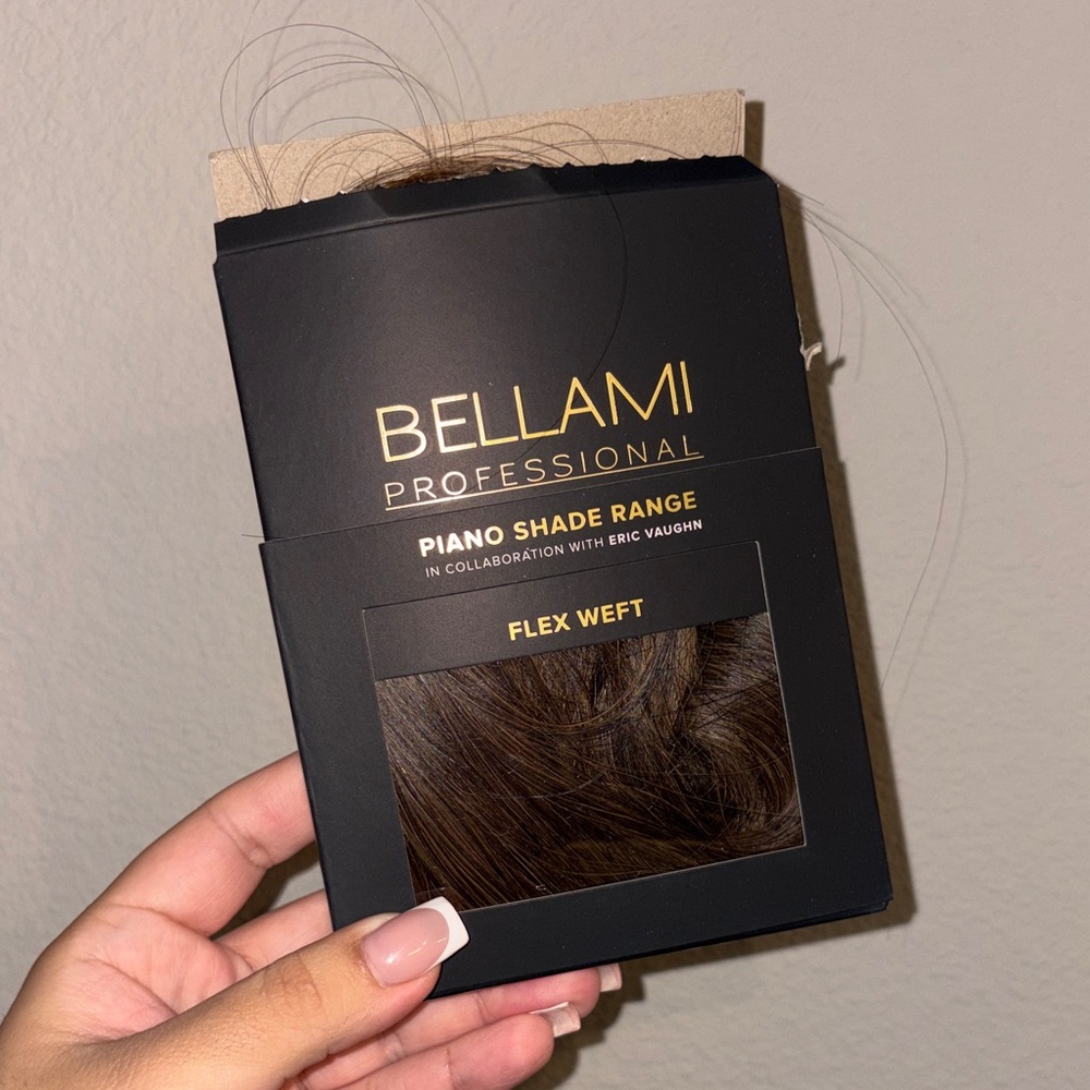 BELLAMI Flex Weft Hair Extensions Mocha Cookie 24”